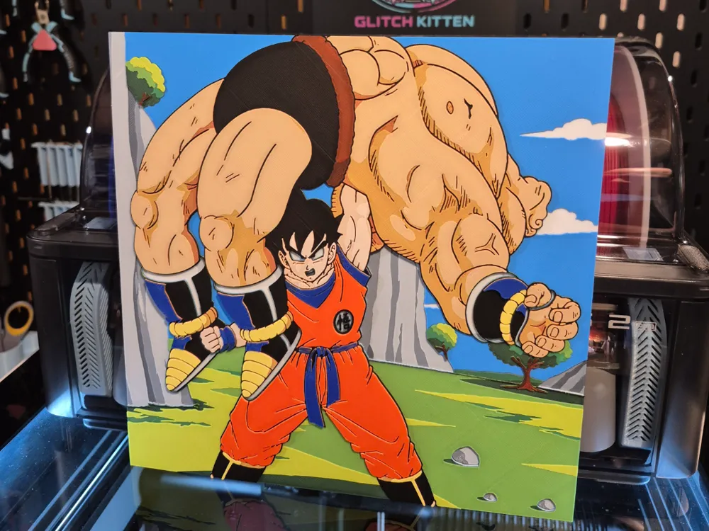 Goku Wins - DBZ Hueforge Goku Wins - DBZ Hueforge