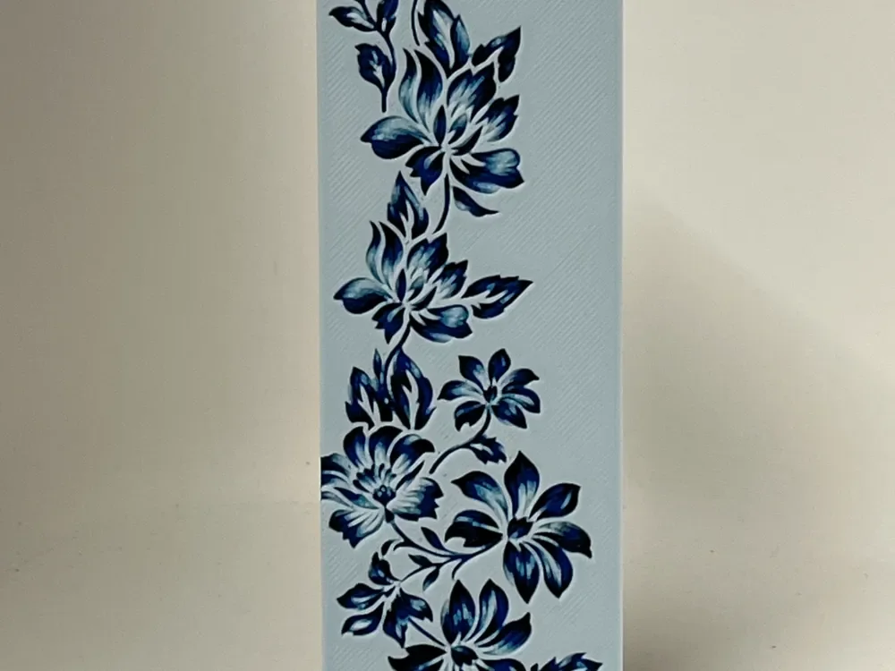 Flower Bookmark by Morganja HueForge model: Flower Bookmark by Morganja