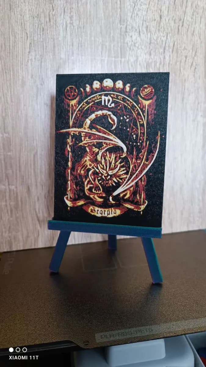 zodiac signs (scorpio) hueforge by KO Additive Labo HueForge model: zodiac signs (scorpio) hueforge by KO Additive Labo