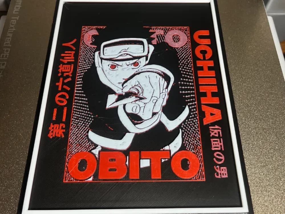 Obito Uchiha by Raiz_maker HueForge model: Obito Uchiha by Raiz_maker