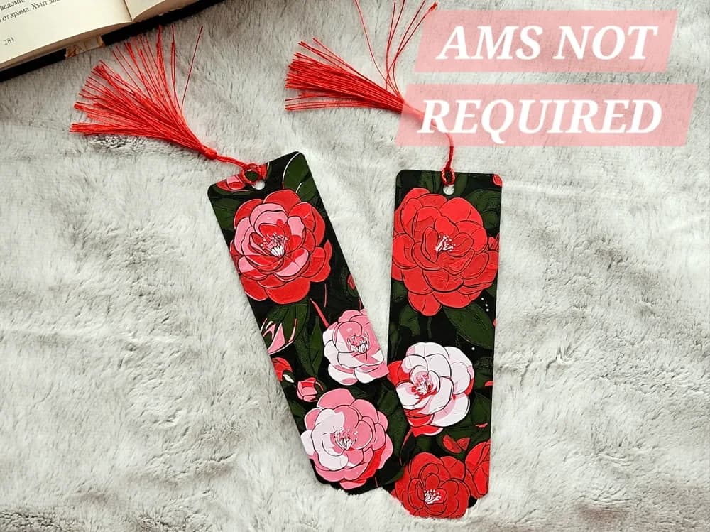 Camellia Whispers - Bookmarks Set Camellia Whispers - Bookmarks Set