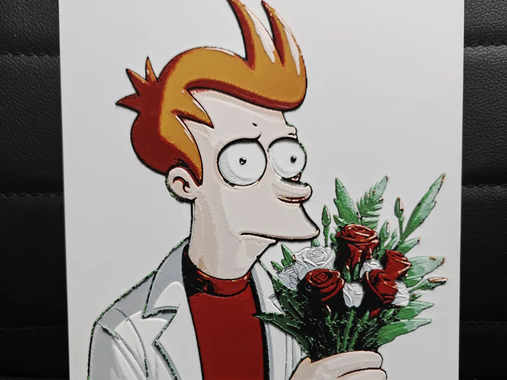 Philip J. Fry Futurama by TheHueforgeLady HueForge model: Philip J. Fry Futurama by TheHueforgeLady