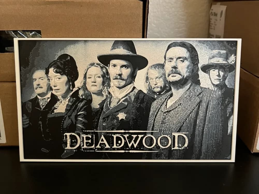 Deadwood Hueforge by Estiv HueForge model: Deadwood Hueforge by Estiv