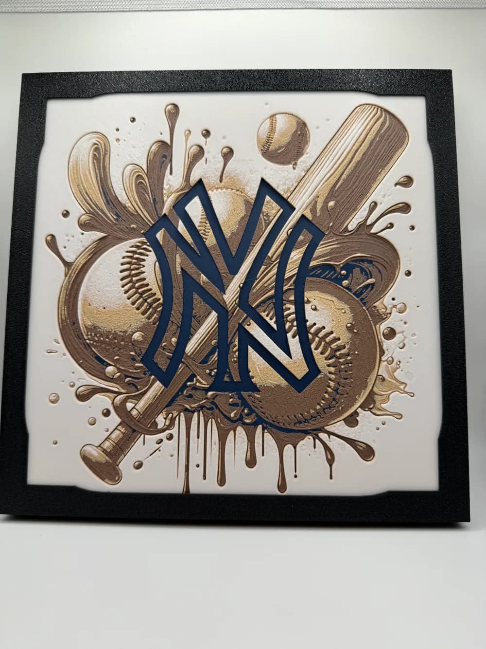 New York Yankees - MLB Hueforge by Canadian Gamer HueForge model: New York Yankees - MLB Hueforge by Canadian Gamer