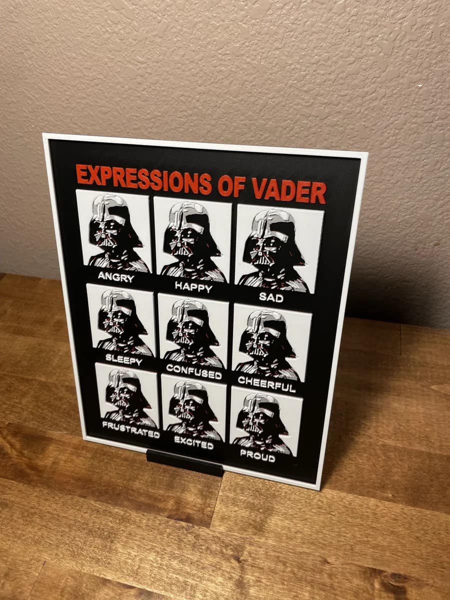 Expressions of Vader Expressions of Vader
