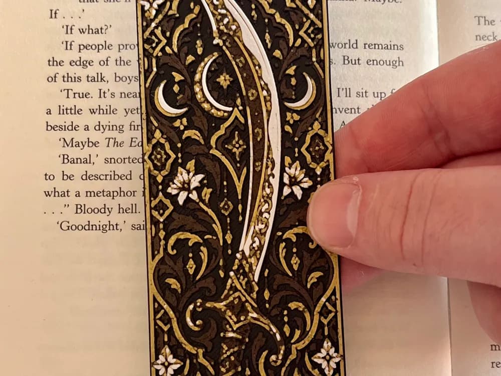 Scimitar Bookmark Scimitar Bookmark