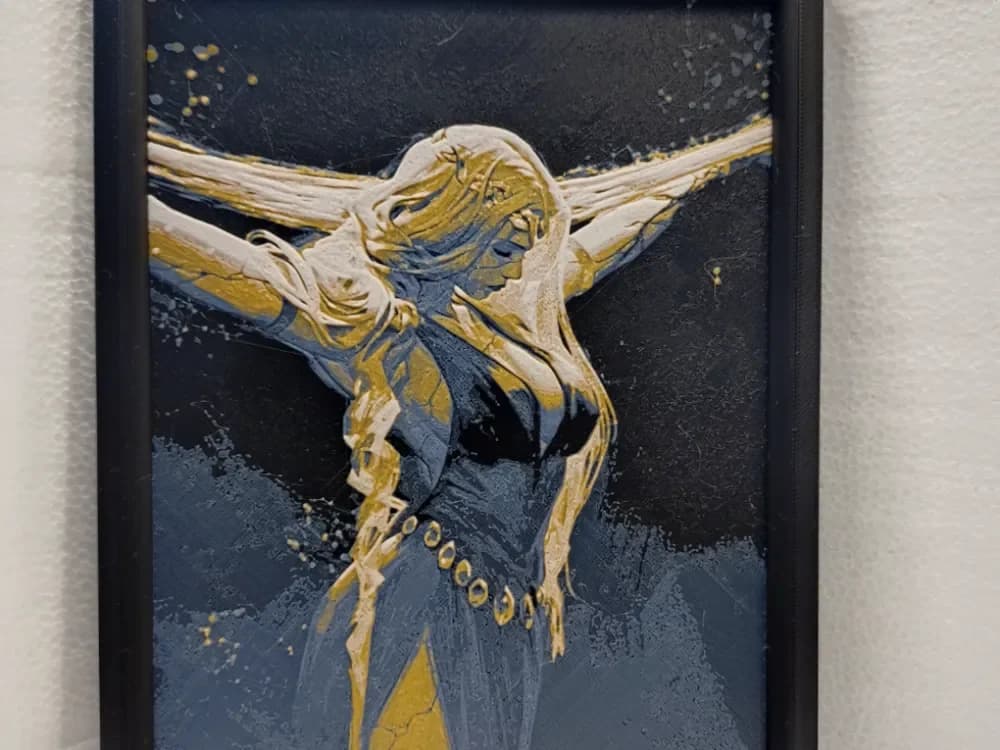 HueForge model: Elden Ring Queen Marika by Asgar3D