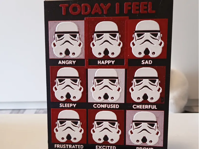 Star Wars Trooper Fun Hueforge by 3DNesy HueForge model: Star Wars Trooper Fun Hueforge by 3DNesy