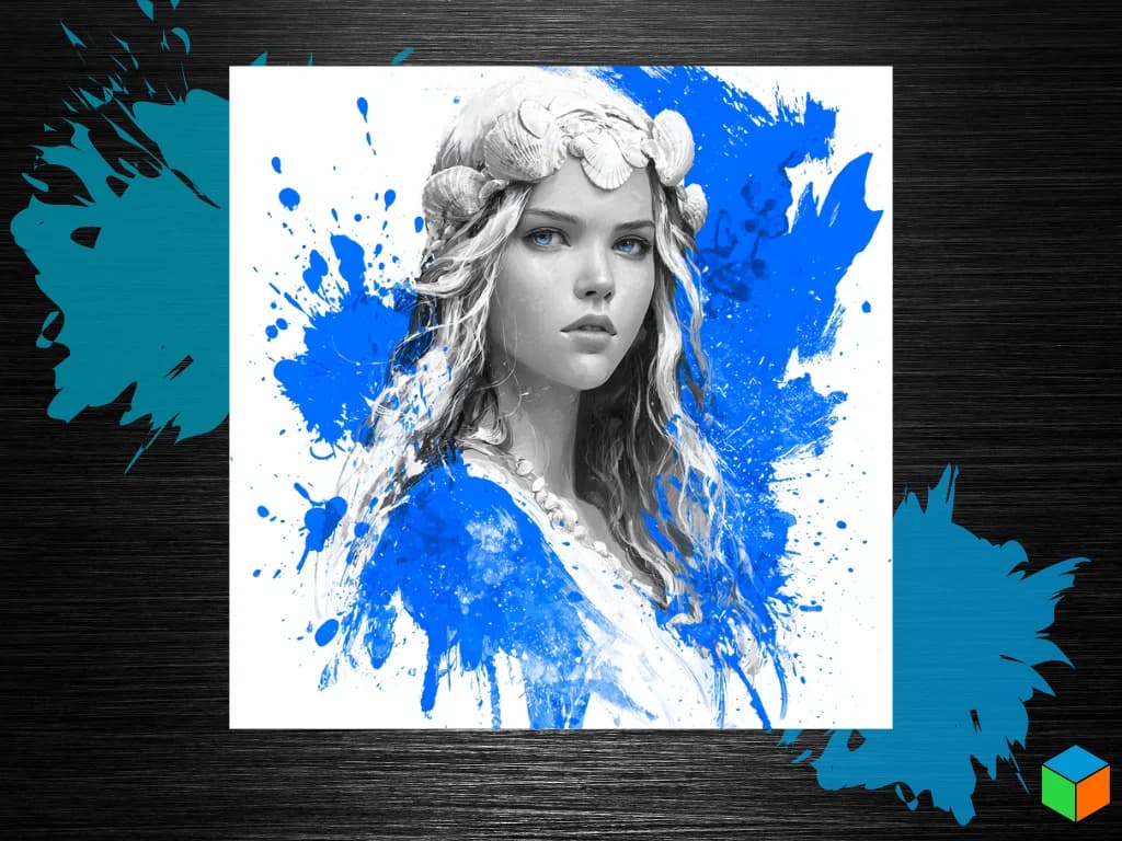 HueForge model: Sea Goddess by 3D Prints By Vic