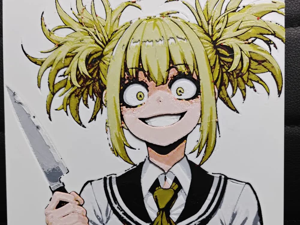 Himiko Toga by TheHueforgeLady HueForge model: Himiko Toga by TheHueforgeLady