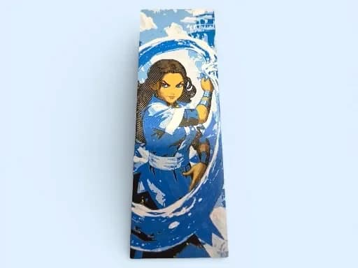 Avatar Katara 50mm x 150mm Bookmark by MythicHue's HueForge model: Avatar Katara 50mm x 150mm Bookmark by MythicHue's