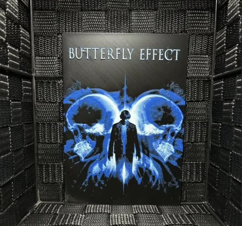 Hueforge Movie Poster - Butterfly Effect - by JoDau HueForge model: Hueforge Movie Poster - Butterfly Effect - by JoDau