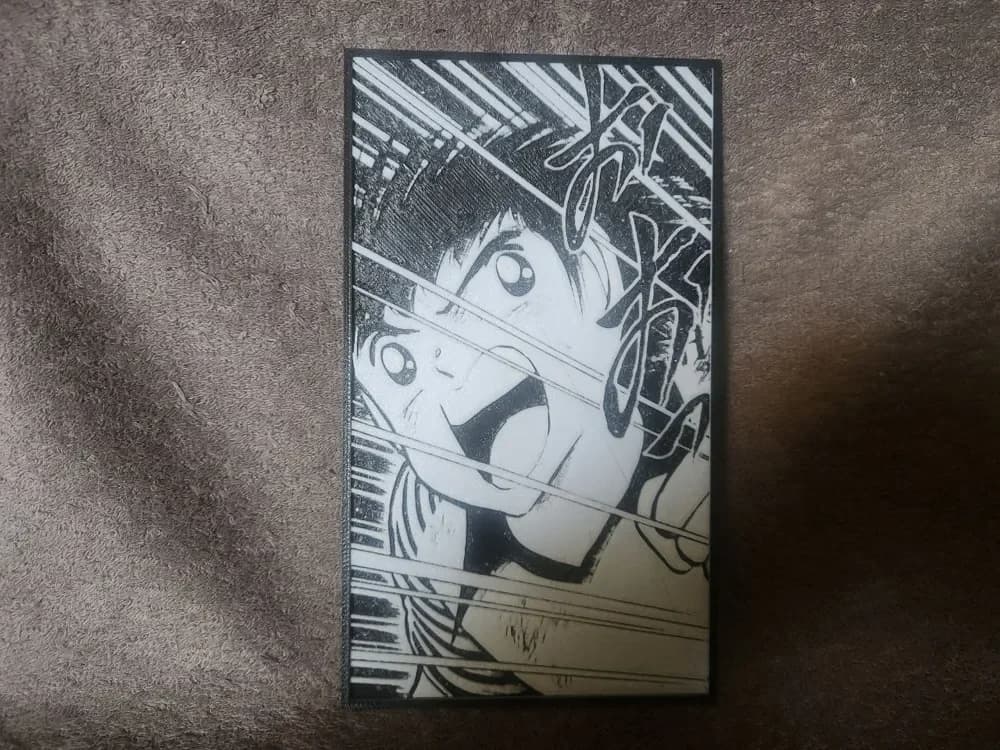 Cpt. Tsubasa - HueForge by keko HueForge model: Cpt. Tsubasa - HueForge by keko