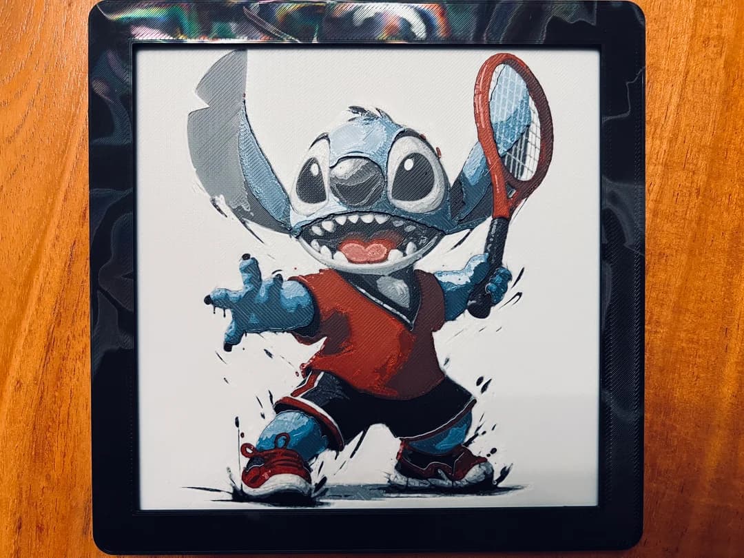 Stitch Playing Tennis Stitch Playing Tennis