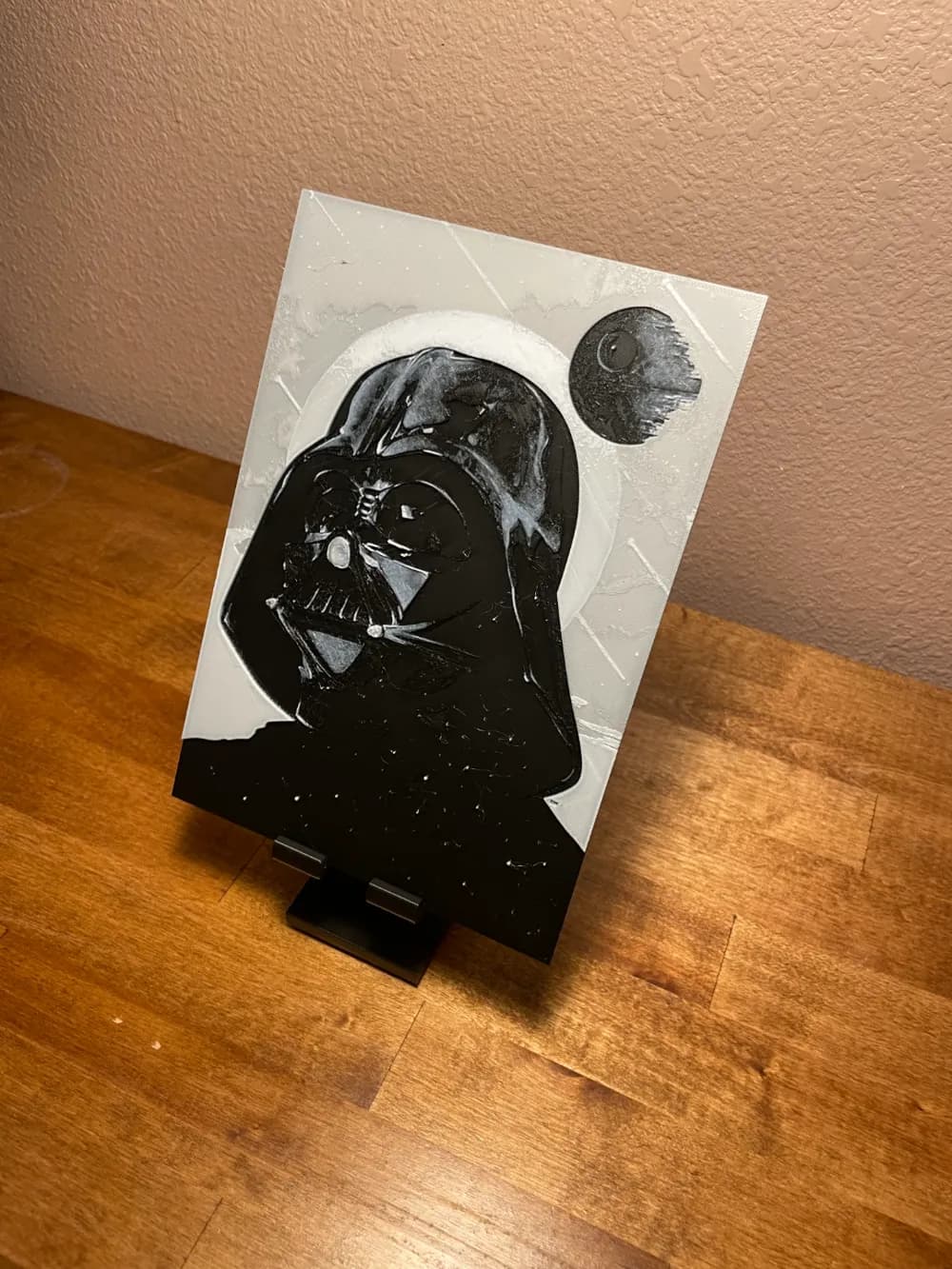 HueForge model: Hueforge - Star Wars - Darth Vader Looking Out by Cloudy Nostalgia