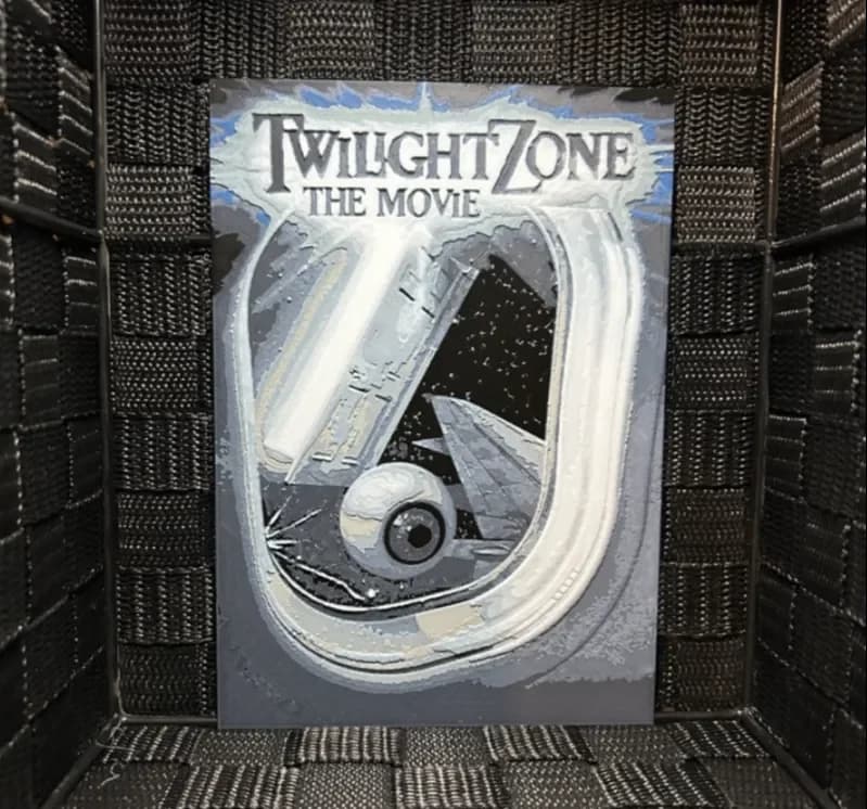 HueForge model: Hueforge Movie Poster - Twilight Zone - by JoDau