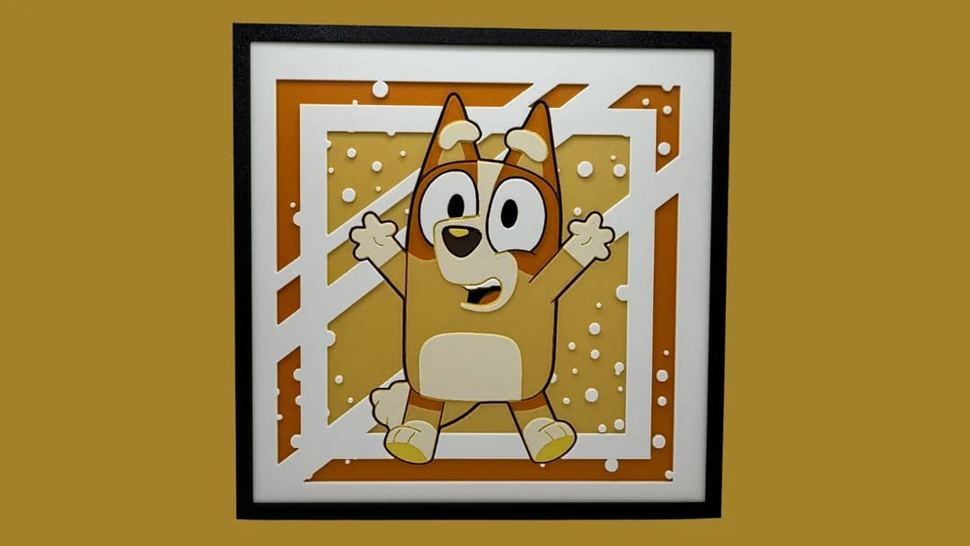 Bingo - Hueforge by Canadian Gamer HueForge model: Bingo - Hueforge by Canadian Gamer