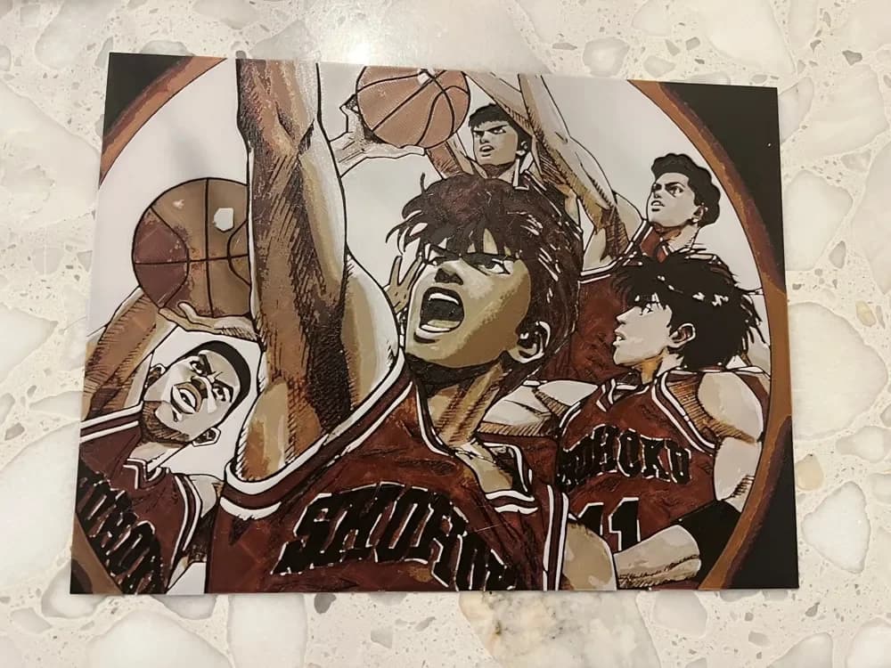 HueForge model: SlamDunk by FantasyZ