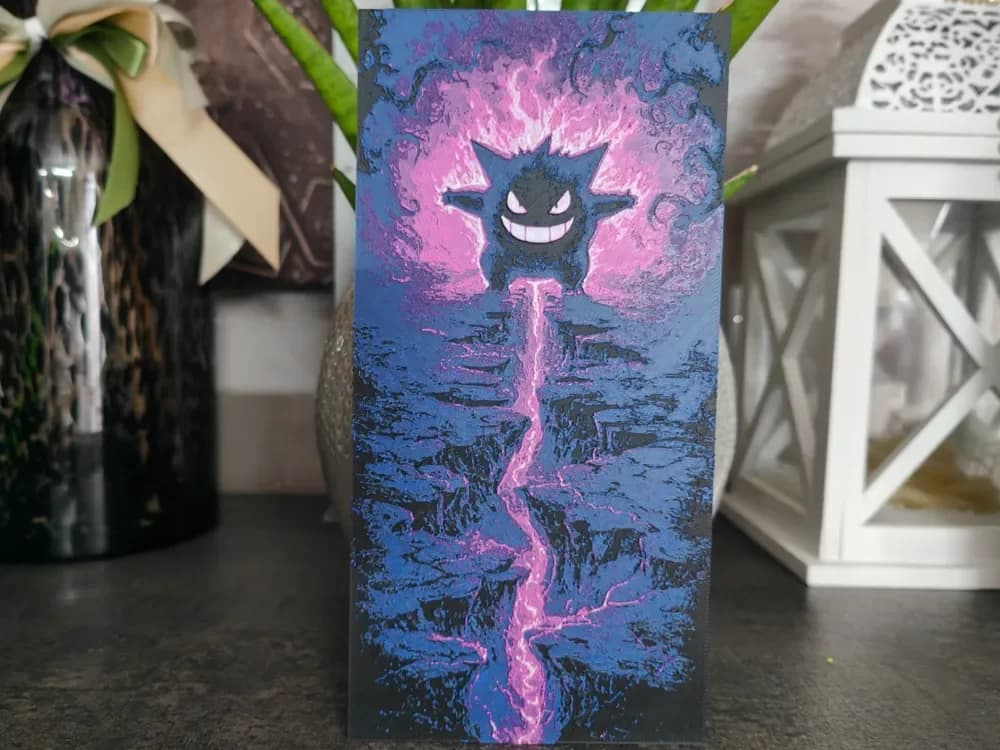 Dark Gengar Pokemon Hueforge by S1M0N389 HueForge model: Dark Gengar Pokemon Hueforge by S1M0N389