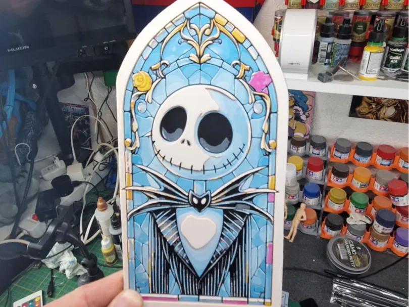 The Nightmare Before Christmas - Jack Hueforge by Dakiren HueForge model: The Nightmare Before Christmas - Jack Hueforge by Dakiren