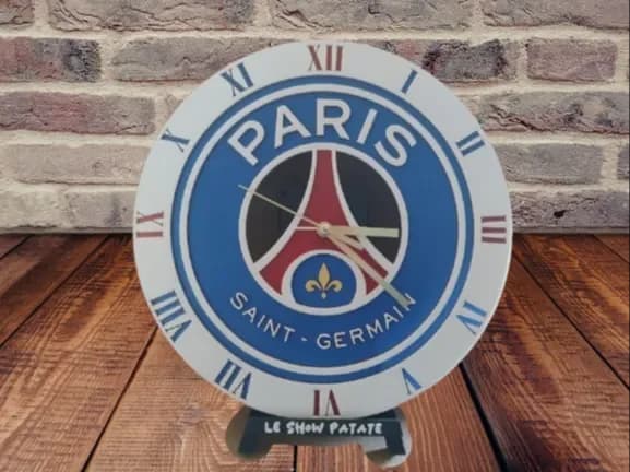 PSG Clock Hueforge by leshowpatate HueForge model: PSG Clock Hueforge by leshowpatate