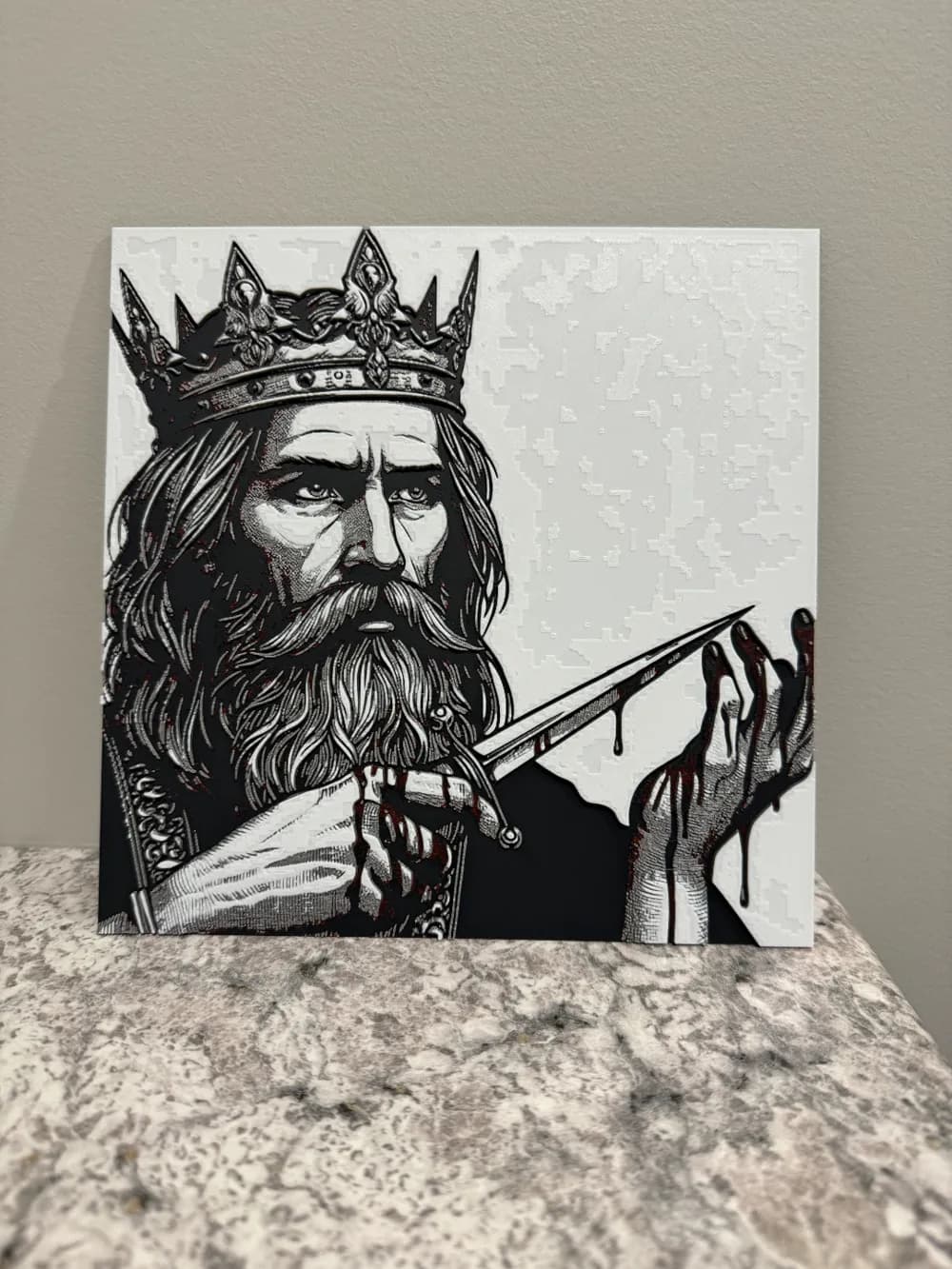 Macbeth - Shakespeare Hueforge by Canadian Gamer HueForge model: Macbeth - Shakespeare Hueforge by Canadian Gamer