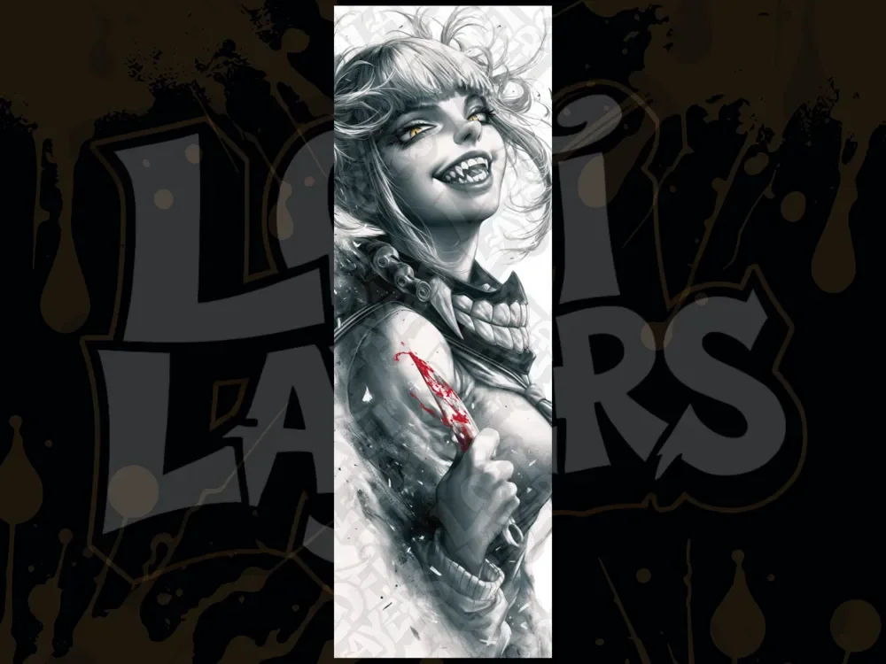 Himiko Toga Hueforge 200x600 (3-Plates) by LoFi Layers HueForge model: Himiko Toga Hueforge 200x600 (3-Plates) by LoFi Layers