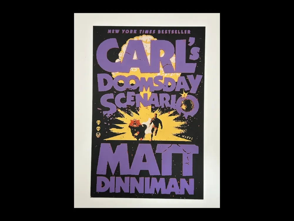 Carl's Doomsday Scenario Cover Art HueForge Carl's Doomsday Scenario Cover Art HueForge