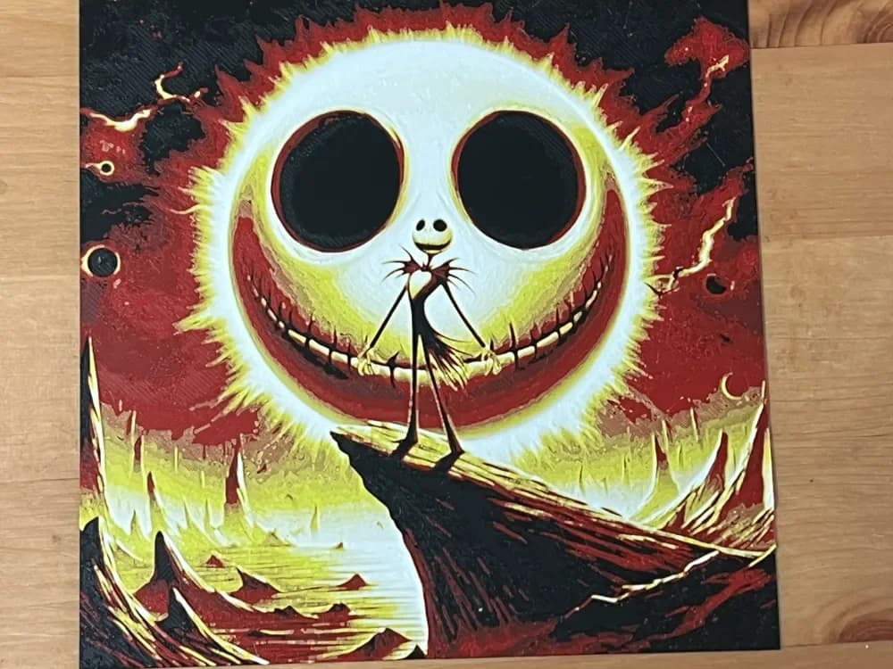 jack the Skellington hueforge by Morganja HueForge model: jack the Skellington hueforge by Morganja