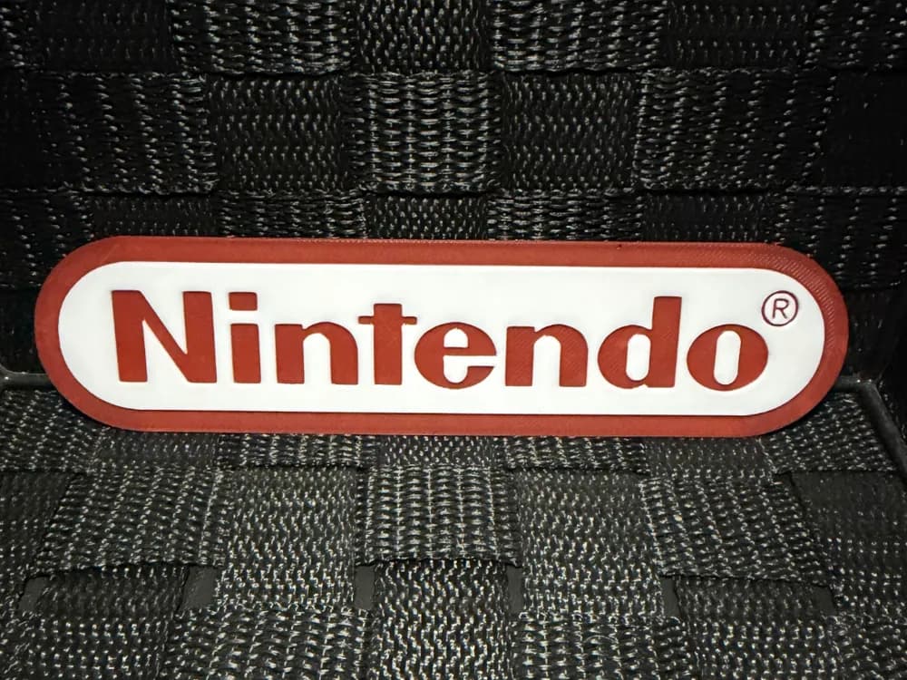 Nintendo Logo - Hueforge Nintendo Logo - Hueforge