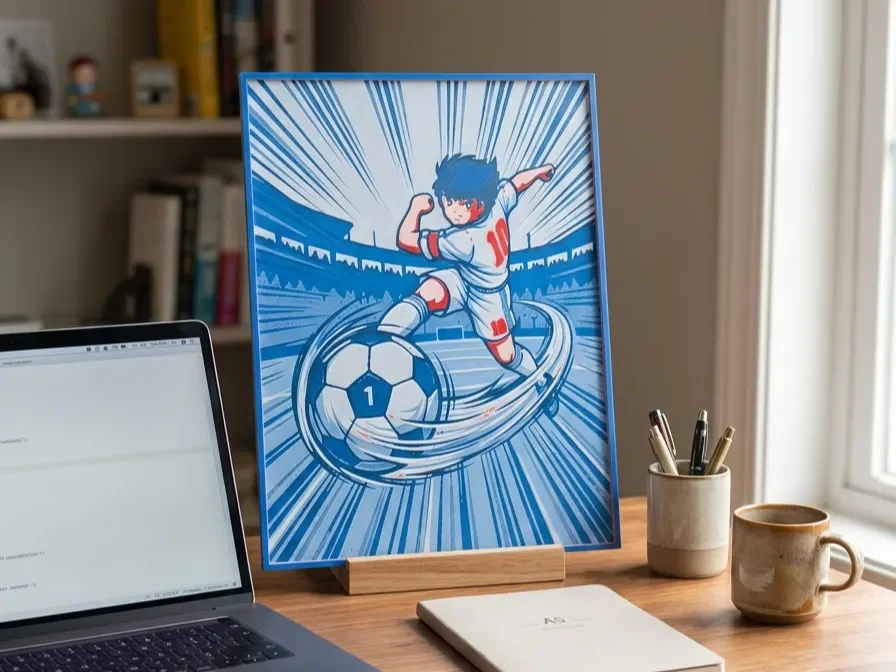 Captain Tsubasa - Soccer Player HueForge by keko HueForge model: Captain Tsubasa - Soccer Player HueForge by keko