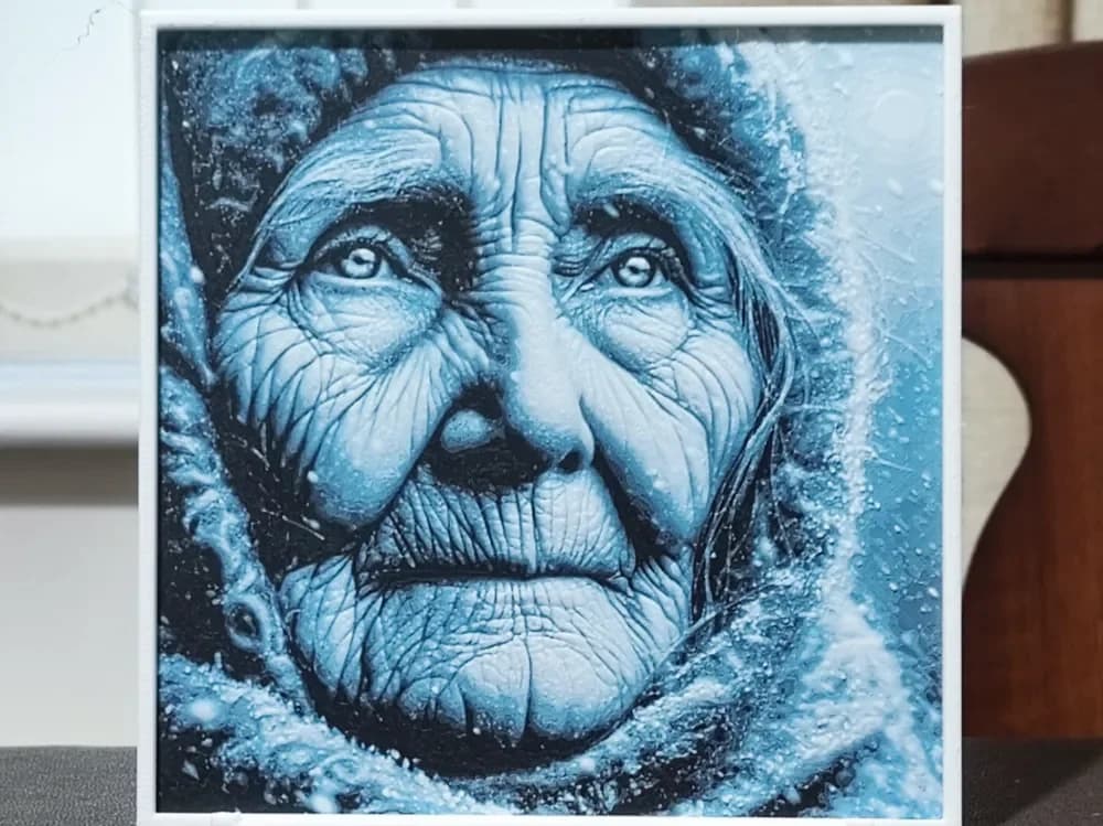 With Age Comes Wisdom - HueForge 3 Color by BoDad HueForge model: With Age Comes Wisdom - HueForge 3 Color by BoDad