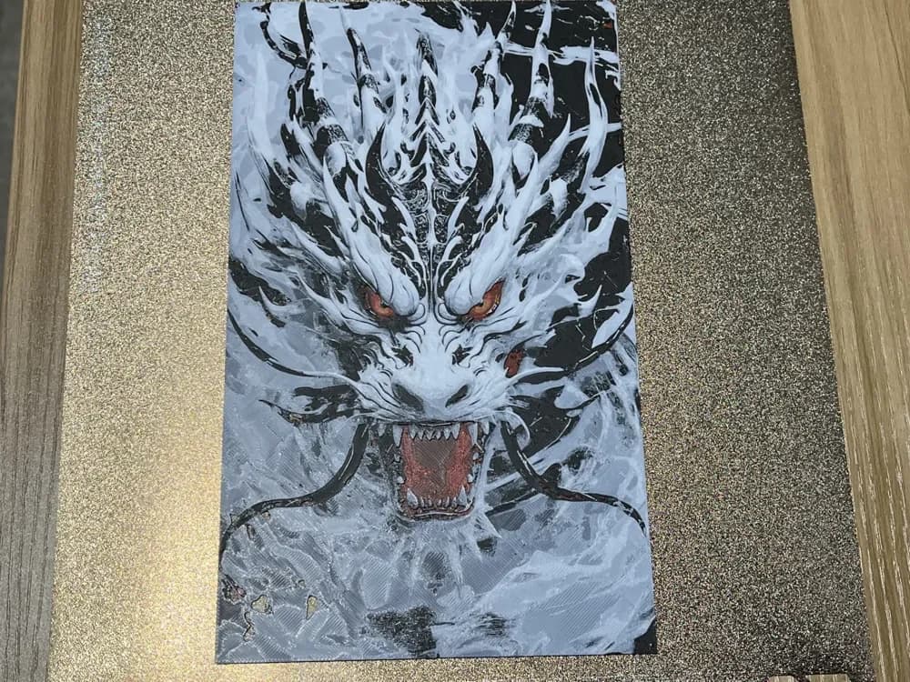 HueForge model: Dragon Series 15 Hueforge by FantasyZ