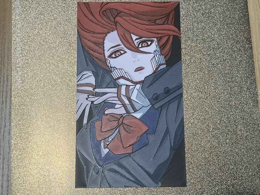 HueForge model: Aira Shiratori DanDaDan Hueforge by FantasyZ