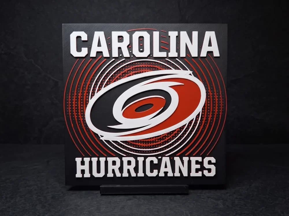 Carolina Hurricanes - Hueforge Wall Art Carolina Hurricanes - Hueforge Wall Art