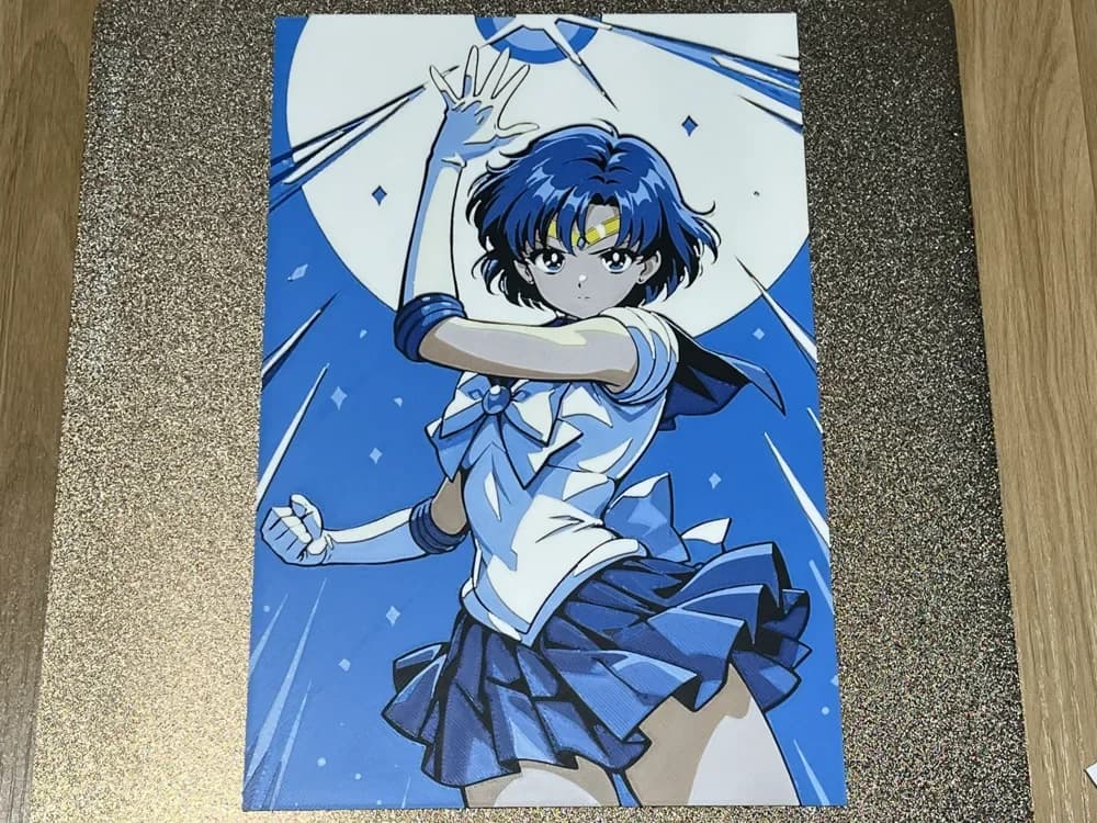Sailor Mercury Hueforge by FantasyZ HueForge model: Sailor Mercury Hueforge by FantasyZ
