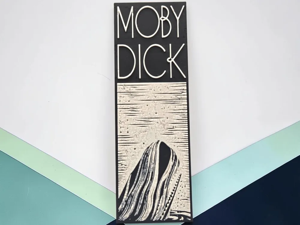 Moby Dick Hueforge Bookmark Moby Dick Hueforge Bookmark