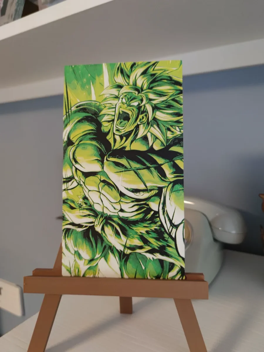 Hueforge Broly by Litolunar HueForge model: Hueforge Broly by Litolunar