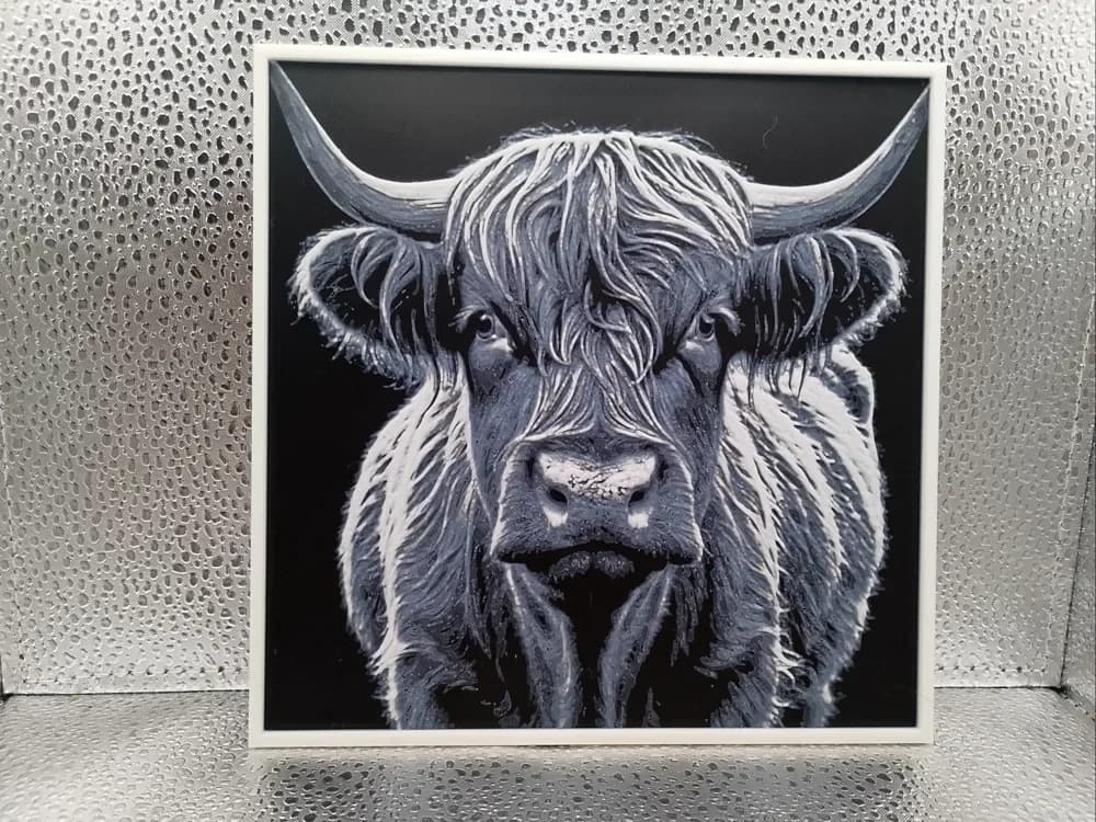 Highland Cow – Hueforge by Borishotch Industries HueForge model: Highland Cow – Hueforge by Borishotch Industries