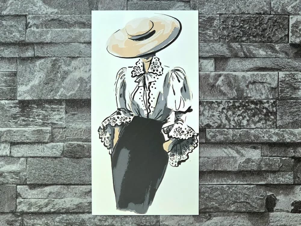 Hueforge Top Model Dressmaking by StefBull85 HueForge model: Hueforge Top Model Dressmaking by StefBull85