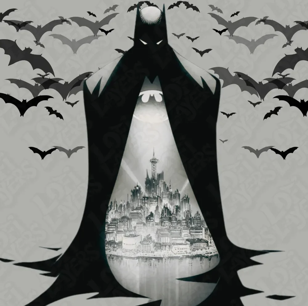 Batman Comic Cover Hueforge - Batman Vol 2 #51 by LoFi Layers HueForge model: Batman Comic Cover Hueforge - Batman Vol 2 #51 by LoFi Layers