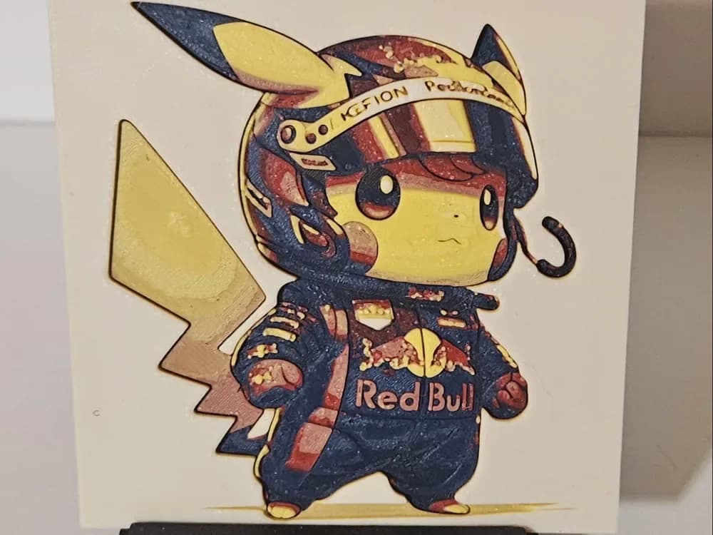 Pikachu Red Bull Pikachu Red Bull