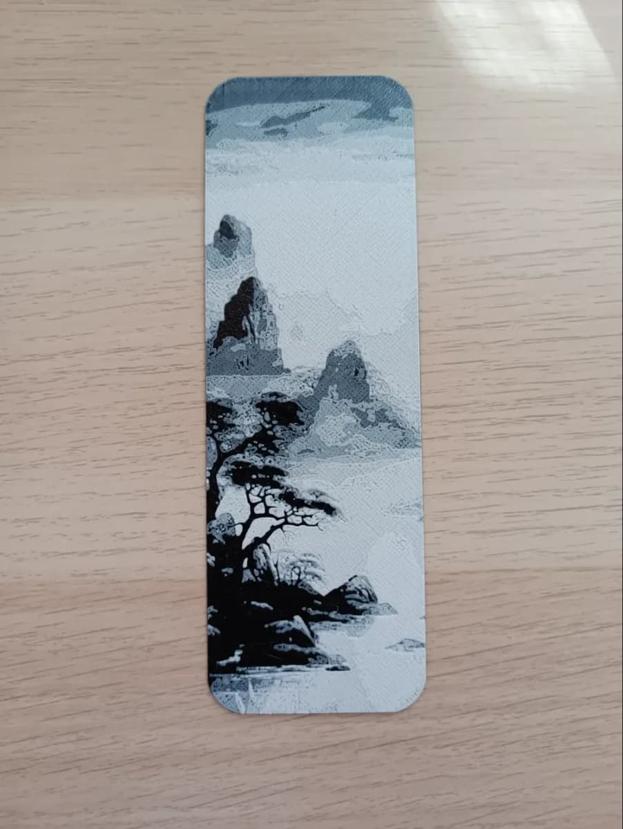 Japanese Landscape 2 Bookmark Japanese Landscape 2 Bookmark