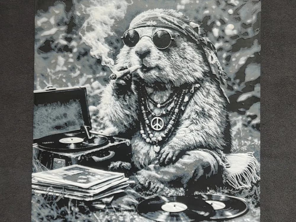Damn Beaver! HueForge Damn Beaver! HueForge