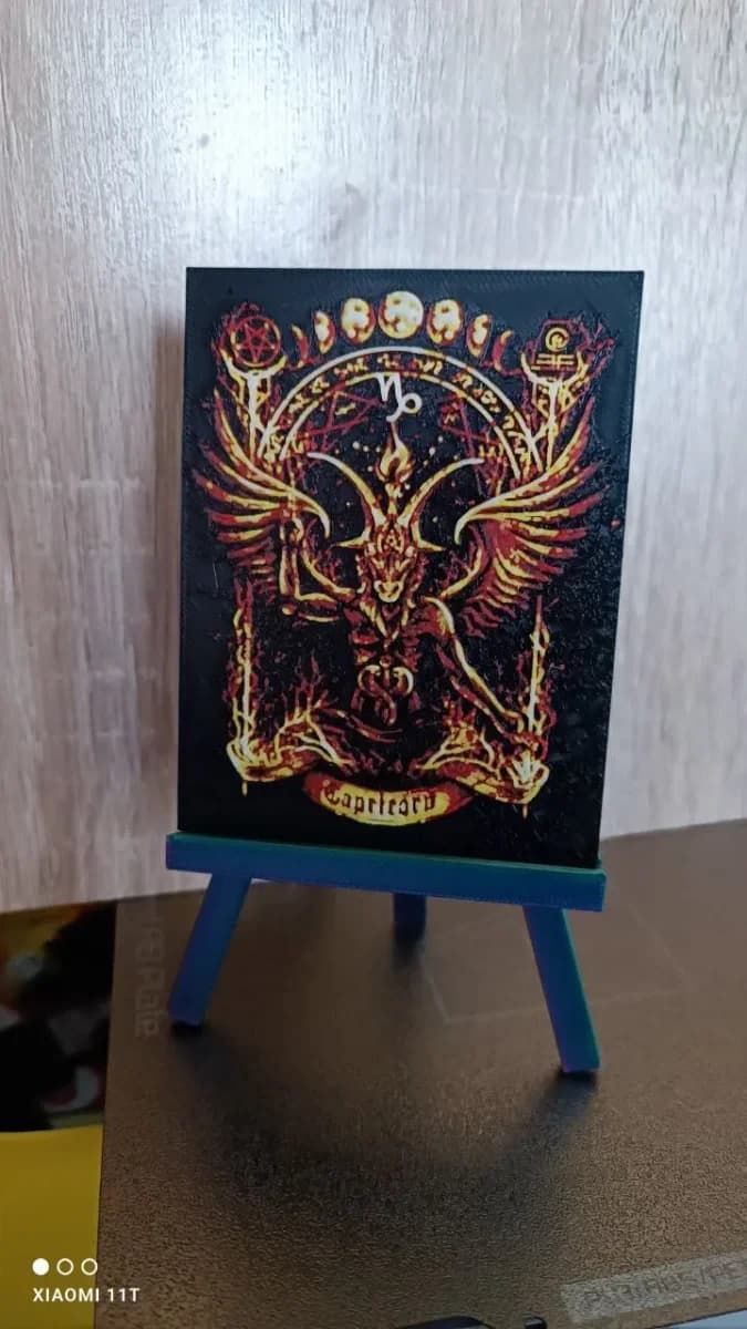zodiac signs (capricorn) hueforge by KO Additive Labo HueForge model: zodiac signs (capricorn) hueforge by KO Additive Labo