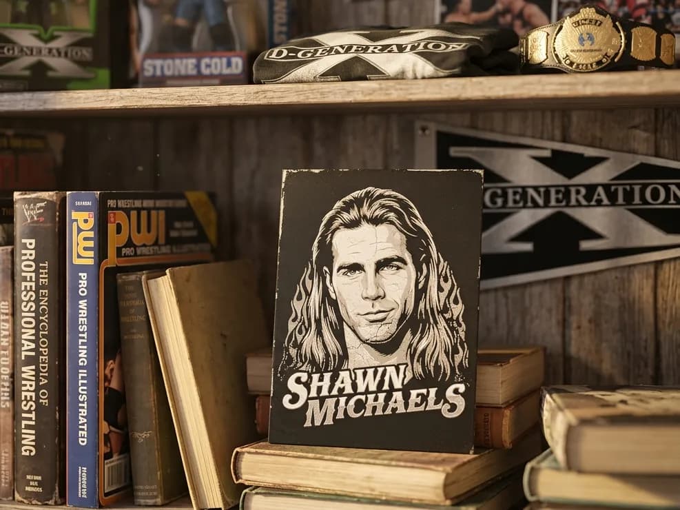 Shawn Michaels Legend - HueForge by keko HueForge model: Shawn Michaels Legend - HueForge by keko