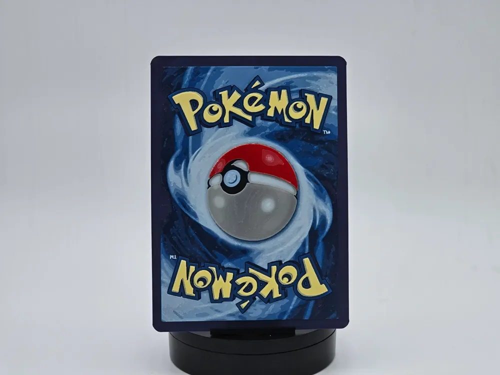 Pokemon Card Back version 2 Hueforge by Loki HueForge model: Pokemon Card Back version 2 Hueforge by Loki