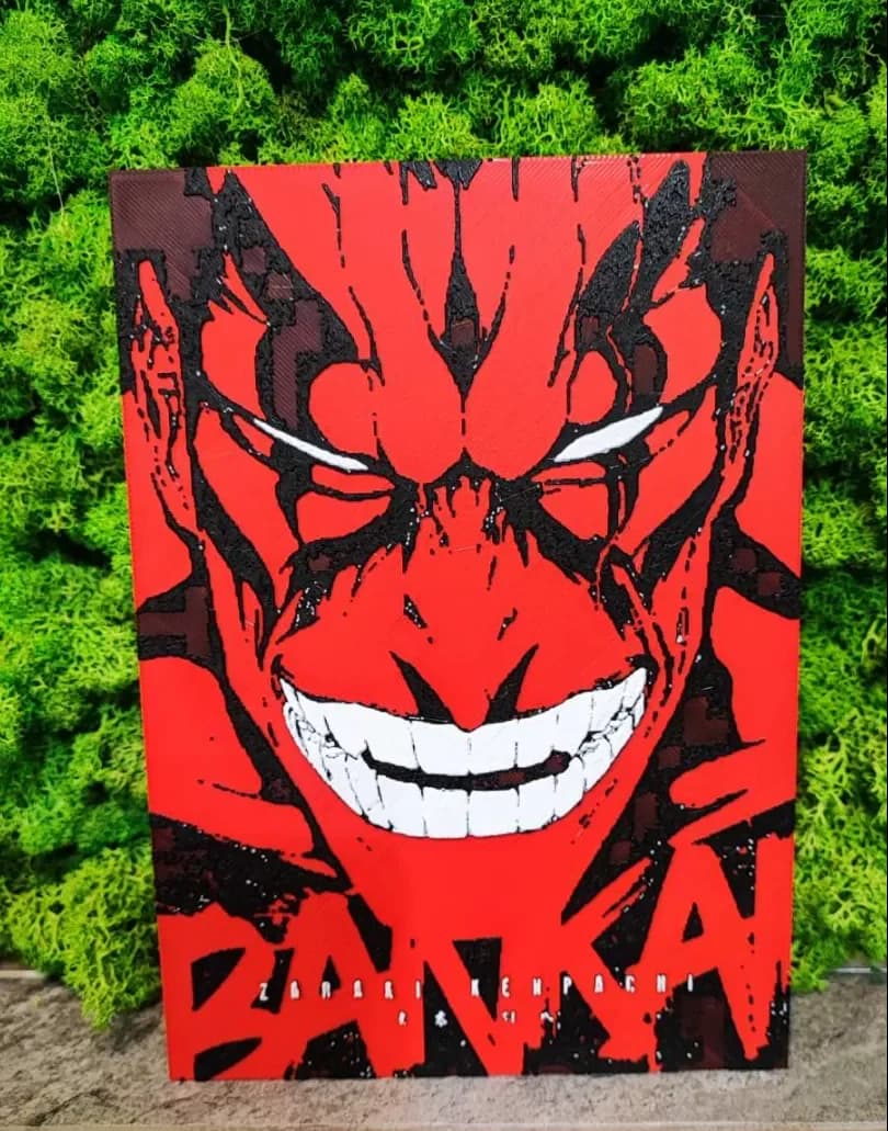 Bankai by Garuda3D HueForge model: Bankai by Garuda3D