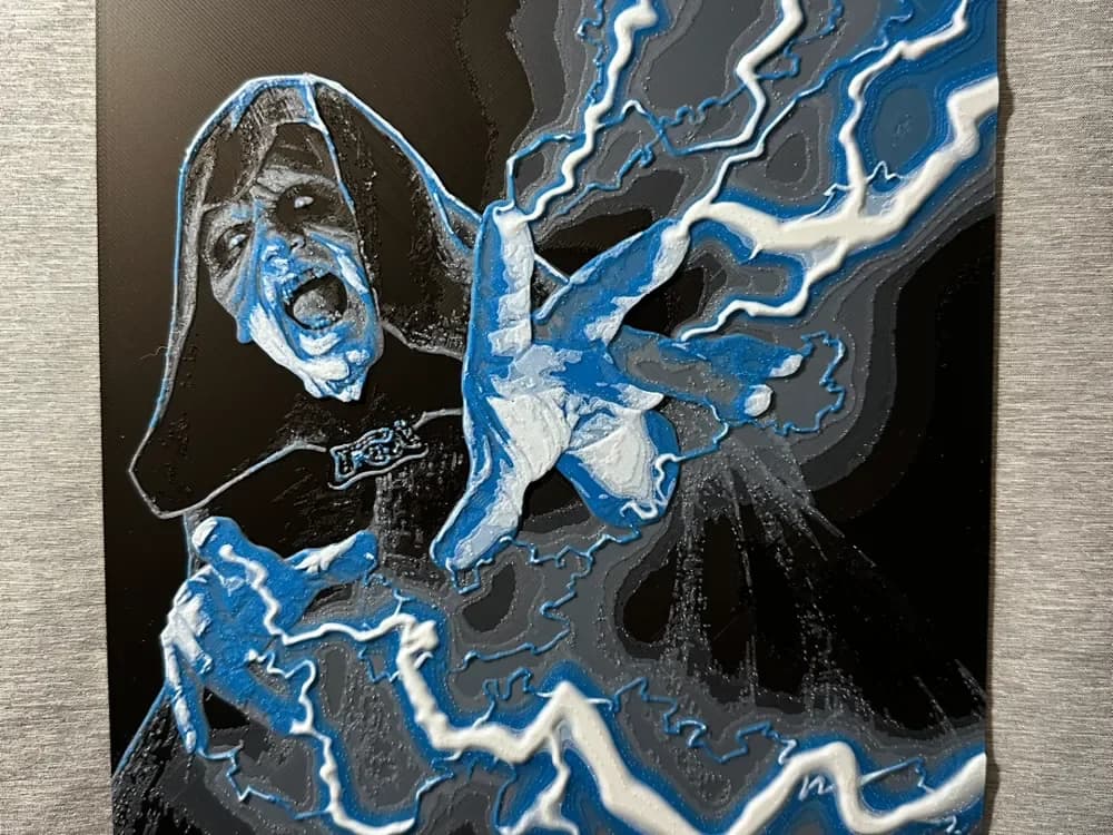 Emperor Palpatine Hueforge by Hey Ben HueForge model: Emperor Palpatine Hueforge by Hey Ben