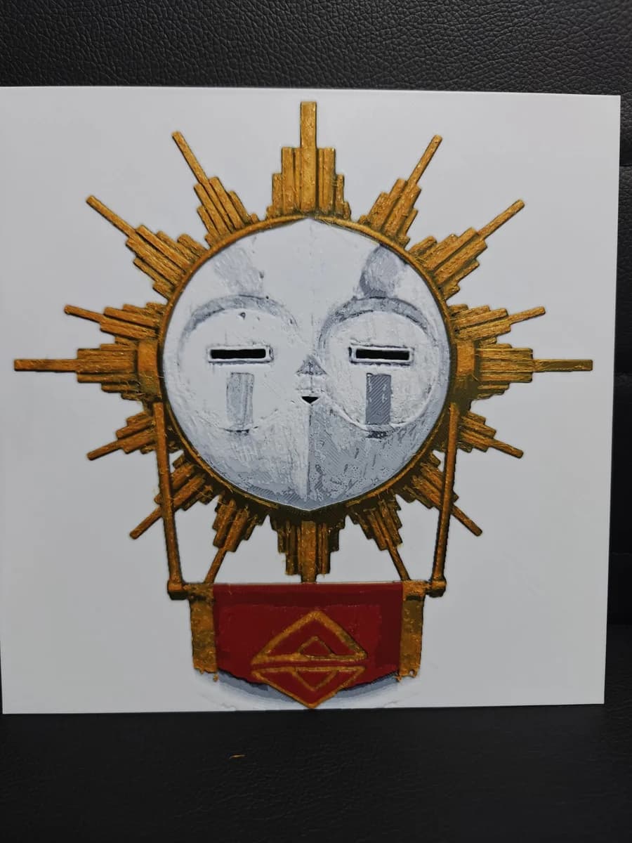 Esquie Mask Clair Obscur: Expedition 33 by TheHueforgeLady HueForge model: Esquie Mask Clair Obscur: Expedition 33 by TheHueforgeLady